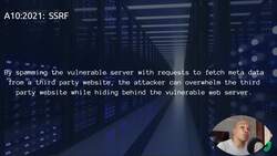 A Detailed Guide to the OWASP Top 10 - #10 Server-Side Request Forgery Instructional Video