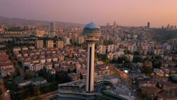 Ankara from Above: Drone Tour of Ancient & Modern Turkey Stock Footage