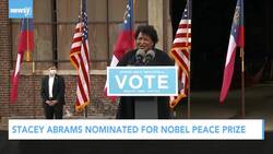 Stacey Abrams Nominated For Nobel Peace Prize News Clip