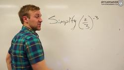 Negative Exponents Instructional Video