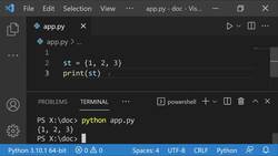 The Ultimate Guide to Python Programming With Python 3.10 - Unordered Lists - set Instructional Video