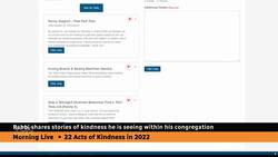 B.C. rabbi's online campaign shows 'kindness is contagious' News Clip