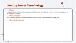 .NET Core Microservices - Identity Server Terms Instructional Video