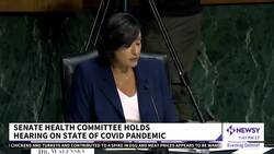 Senate Health Committee Held Hearing On State Of COVID Pandemic News Clip