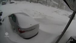 24-hour time-lapse of N.L. blizzard News Clip