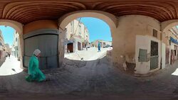 360VR Vacation In Morocco Stock Footage