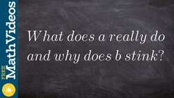 What do a and b do to the transformations of a function Instructional Video