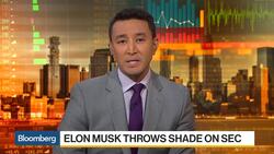 Elon Musk Throws Tweet Shade at SEC, Tesla Falls Again News Clip