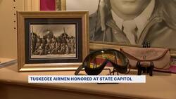Tuskegee airmen honored at the state Capitol News Clip