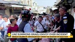 Scuffle between far-right Israelis and Palestinians News Clip