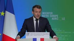 Macron visits French farm fair amid rural anger News Clip