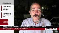 24 confirmed dead as L.A. fires continue to burn News Clip