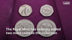 Royal Mint unveils new coins of Queen on horseback to celebrate her Platinum Jubilee News Clip