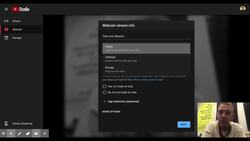 How to Go Live on YouTube on a Computer Instructional Video