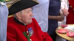 Prince Harry meets Chelsea pensioners News Clip
