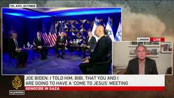 Biden has the leverage to force Netanyahu’s hand in Gaza: Bishara News Clip