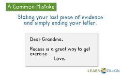Crafting a Memorable Closing: Telling a Story to Support Your Opinion Instructional Video