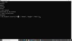 MongoDB Mastering MongoDB for Beginners (Theory and Projects) - Create Document (Single) Instructional Video