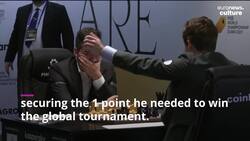 Norway's Magnus Carlsen takes home fifth World Chess Championship title News Clip