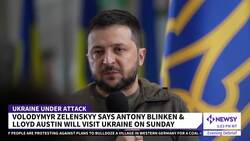 Zelenskyy Says U.S. Officials To Visit Ukraine Sunday News Clip