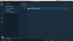 Complete Git Guide: Understand and Master Git and GitHub - Basic Git ignore Rules Instructional Video