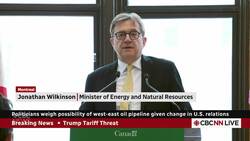 Politicians weigh possibility of west-east oil pipeline given change in U.S. relations News Clip