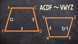 How to solve for y using similarity and proportions Instructional Video