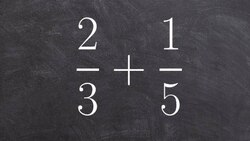 Learn how to add two fractions with unlike denominators Instructional Video