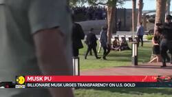Musk pushes for live Fort Knox gold audit News Clip