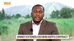 Disney Extends CEO Bob Iger's Contract News Clip