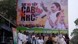 CLEAN : Modi opponent leads anti Muslim law protest in India's Kolkata News Clip
