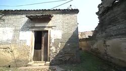 Hungry Ghost Festival in Wangjia Village in Taihe County Stock Footage