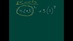 Order of Operations with Exponents Instructional Video