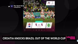 Brazil Loses to Croatia on Penalty Kicks to Exit World Cup News Clip