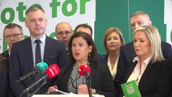 Support for Sinn Fein ‘has come back very strongly’, Mary Lou McDonald says News Clip