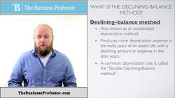 Declining Balance Method - Depreciation - Accounting Instructional Video