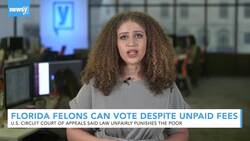 Court: Florida Felons Can Register To Vote Despite Unpaid Fines, Fees News Clip
