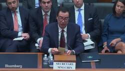 Mnuchin and Waters Clash Over Ending House Hearing News Clip