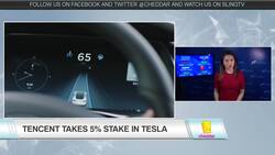 Tencent Buys 5% Stake in Tesla News Clip