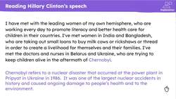Hillary Clinton's passionate speech about women's rights Instructional Video