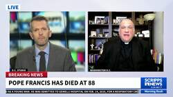 Father Frank Donio says death of Pope Francis is 'great loss' News Clip