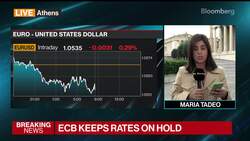 ECB Pauses Rate Hikes for First Time in More Than a Year News Clip
