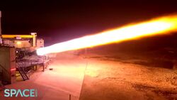 SpaceX's Raptor Engine - During A Fifteen Degree Gimbal Test Fire Instructional Video