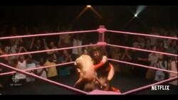 'It's not fake:' Glow's Alison Brie on wrestling for real News Clip