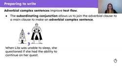 Writing part 1 of the build-up in 'The Firework Maker's Daughter' Instructional Video