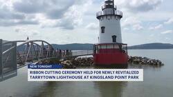 Ribbon-cutting ceremony held to mark Tarrytown Lighthouse $3.4 million restoration News Clip