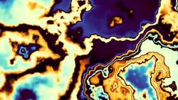 Moving random psychedelic wavy texture. Stock Footage