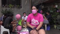 CLEAN : Philippine volunteers in door-to-door blitz for top Marcos Jr rival News Clip