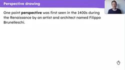 One point perspective Instructional Video