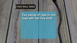 How to Tie a Square Knot Properly Instructional Video